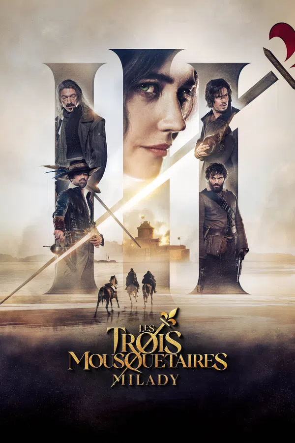 Poster phim Ba Chàng Lính Ngự Lâm - Phần 2: Milady trên SubNhanh
