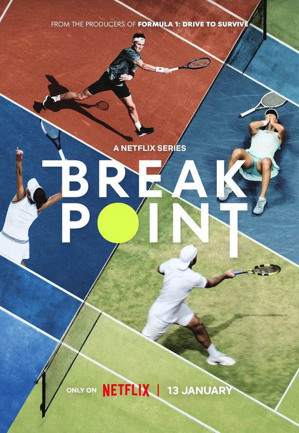 Poster phim Break Point: Đường tới Grand Slam trên SubNhanh