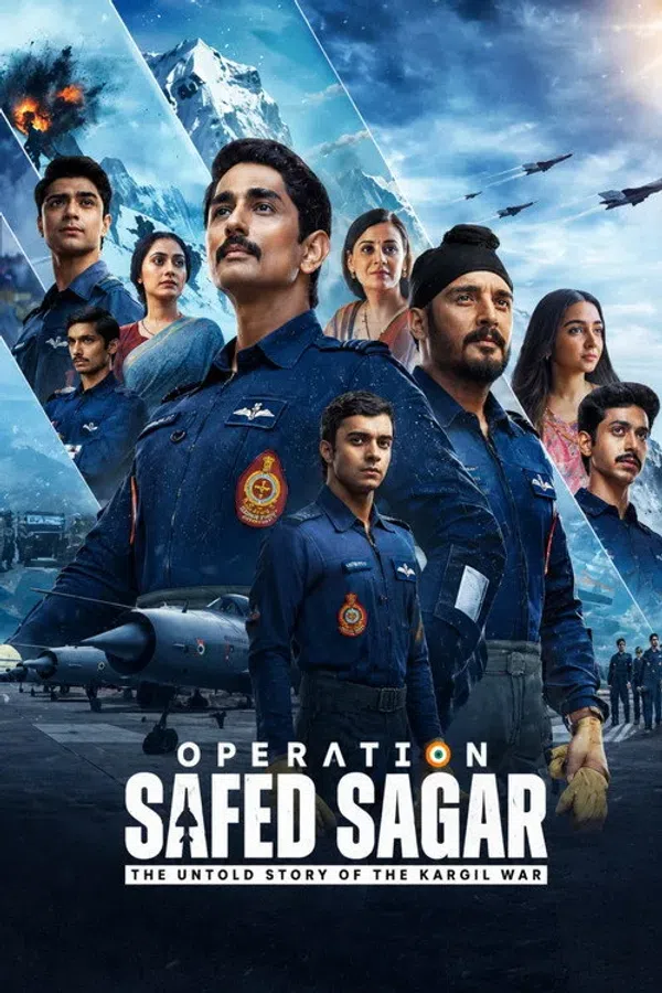 Poster phim Chiến Dịch Safed Sagar: Nhiệm Vụ Siêu Cao Của Không Quân trên SubNhanh