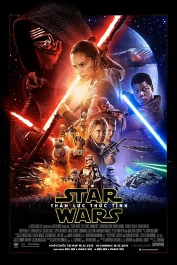 Poster phim Chiến Tranh Giữa Các Vì Sao 7: Thần Lực Thức Tỉnh trên SubNhanh