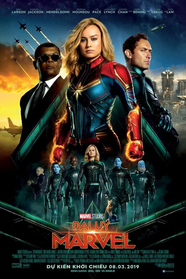 Xem Phim Đại Úy Marvel Vietsub HD Online