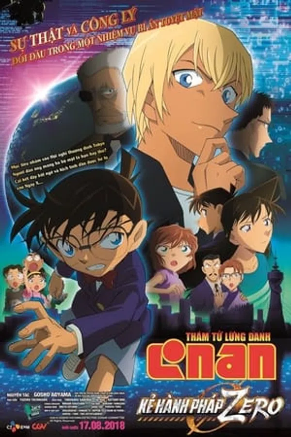 Xem Phim Detective Conan Movie 22: Zero The Enforcer Vietsub HD Online
