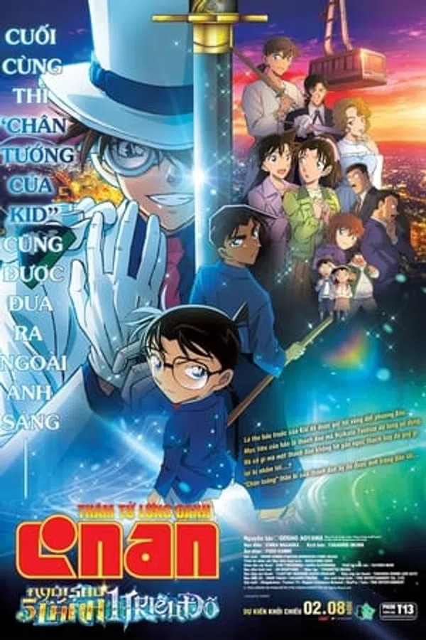 Xem Phim Detective Conan Movie 27: The Million Dollar Pentagram Vietsub HD Online