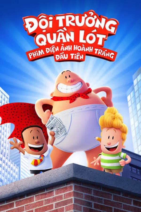Poster phim Đội Trưởng Quần Lót: Bản Điện Ảnh Hoành Tráng Đầu Tiên trên SubNhanh