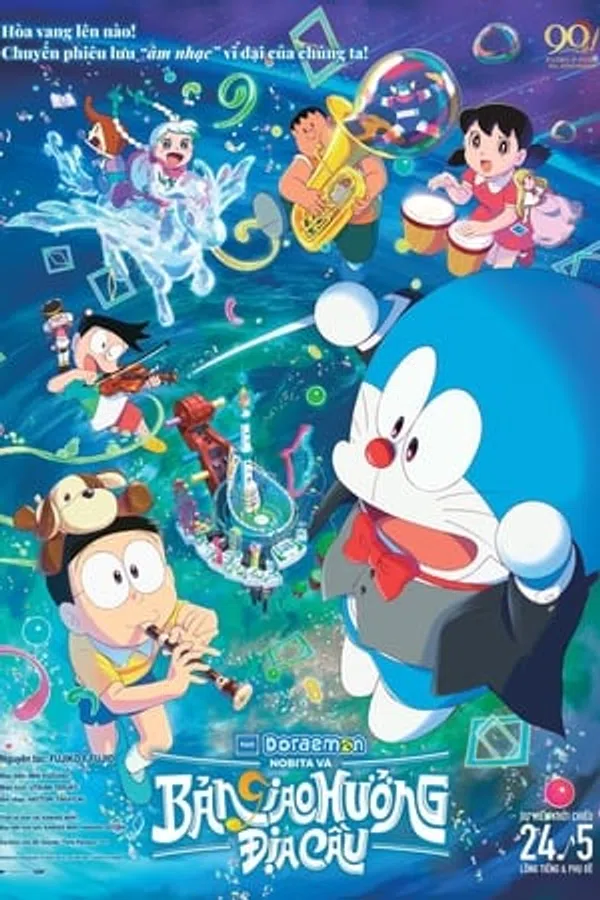 Xem Phim Doraemon: Nobita và bản giao hưởng Địa Cầu Vietsub HD Online