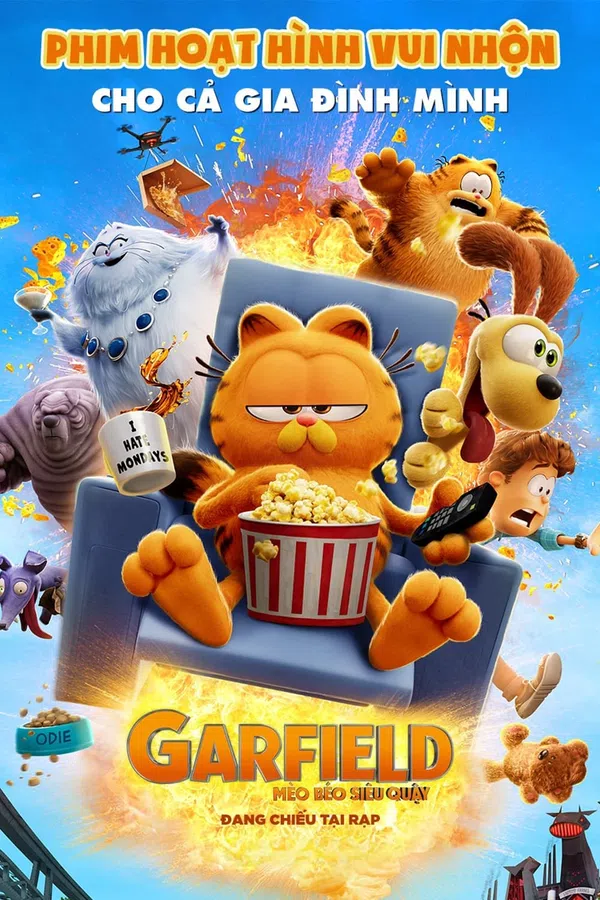Xem Phim Garfield - Mèo Béo Siêu Quậy Vietsub HD Online