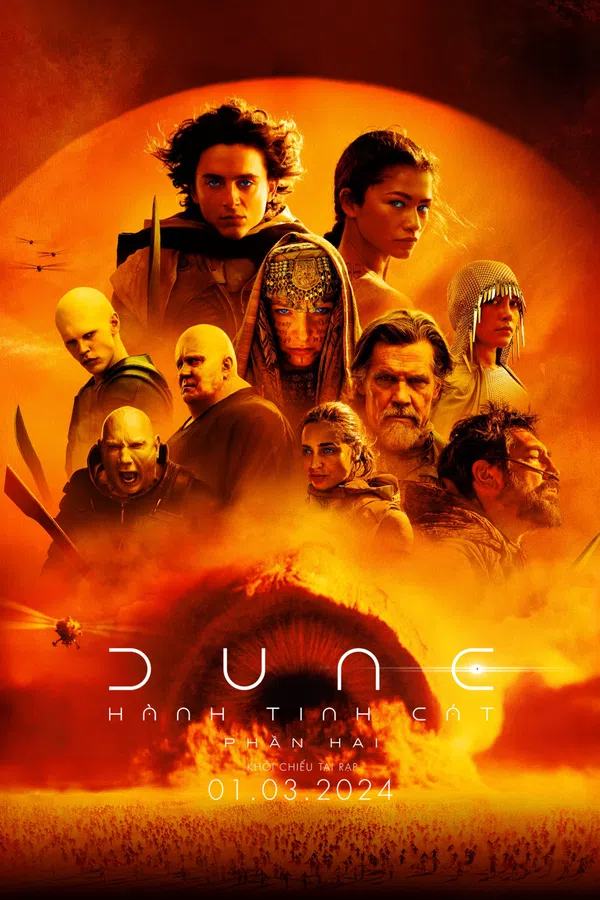 Poster phim Hành Tinh Cát: Phần Hai trên SubNhanh