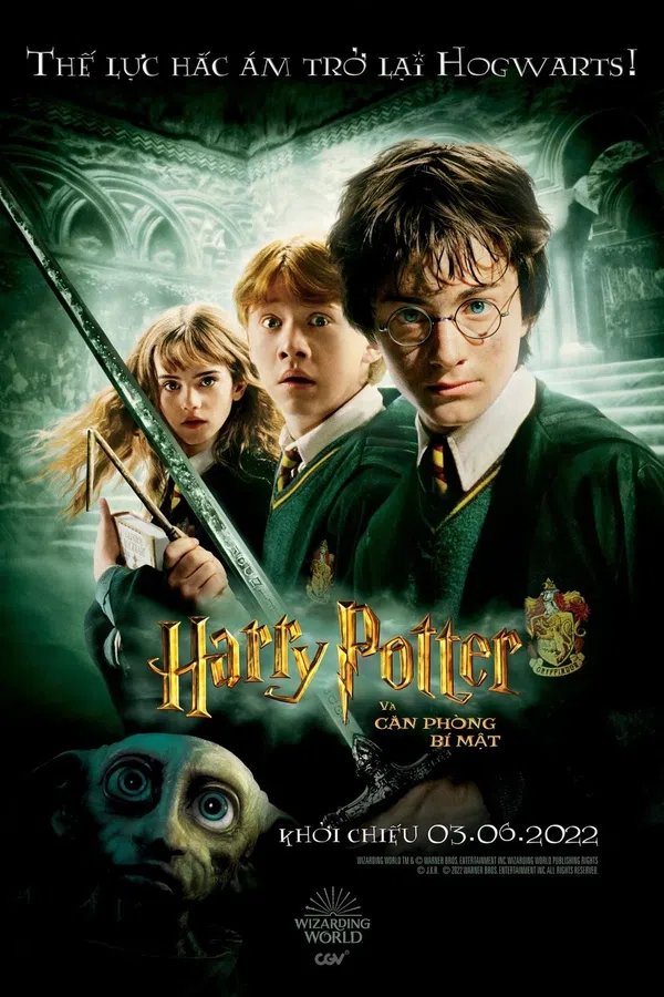 Xem Phim Harry Potter và Căn Phòng Bí Mật Vietsub HD Online