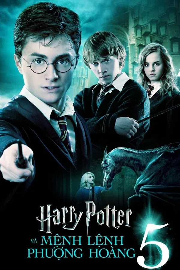 Poster phim Harry Potter và Mệnh Lệnh Phượng Hoàng trên SubNhanh