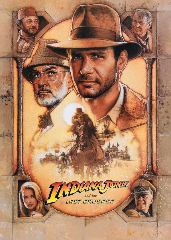 Poster phim Indiana Jones và Cuộc Thập Tự Chinh Cuối Cùng trên SubNhanh