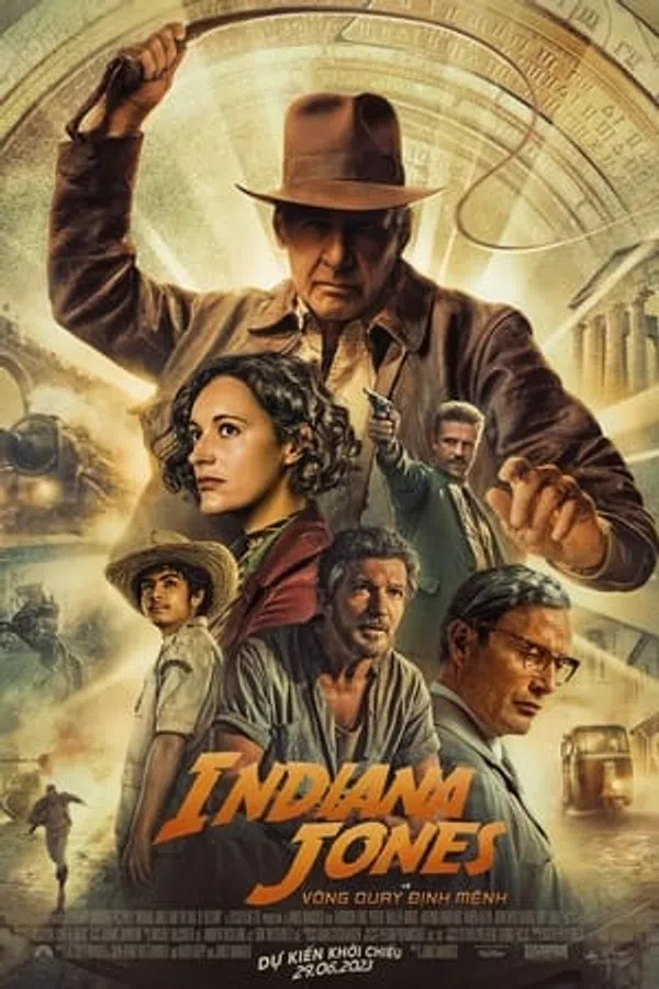 Poster phim Indiana Jones và Vòng Quay Định Mệnh trên SubNhanh