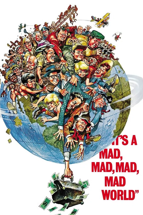 Poster phim It's A Mad, Mad, Mad, Mad World trên SubNhanh