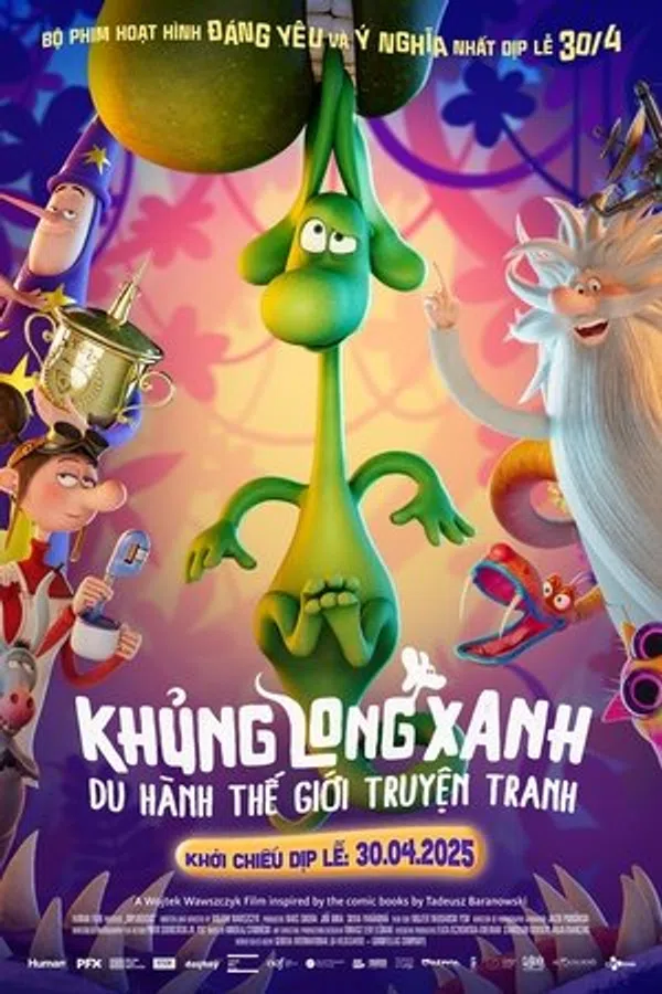 Xem Phim Khủng Long Xanh Du Hành Thế Giới Truyện Tranh Vietsub HD Online