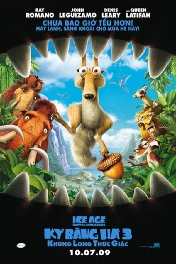 Xem Phim Kỷ Băng Hà 3: Khủng Long Thức Giấc Vietsub HD Online