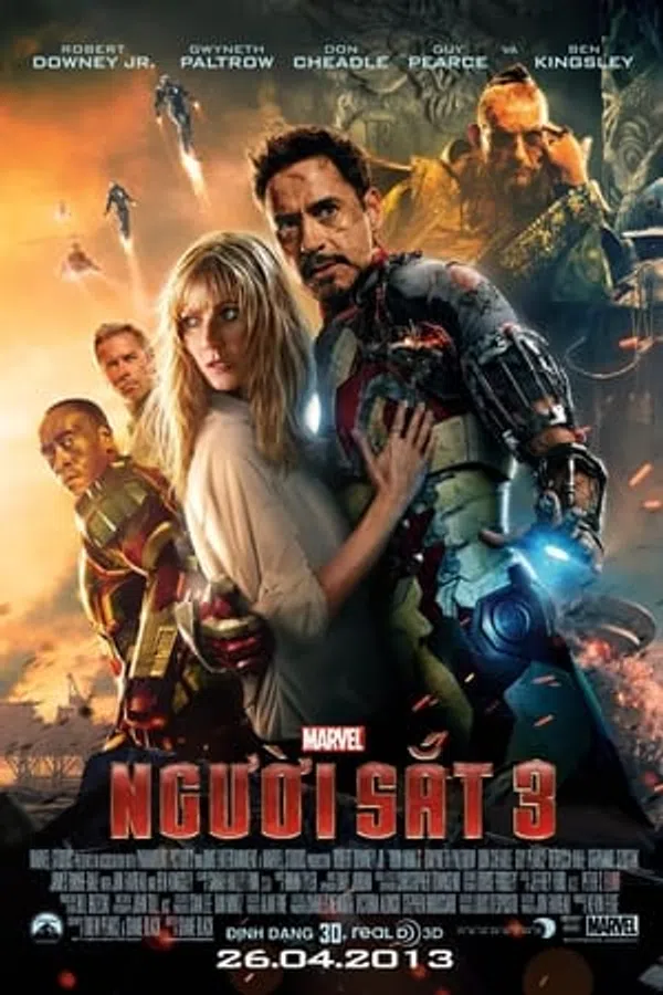 Xem Phim Người Sắt 3 Vietsub HD Online
