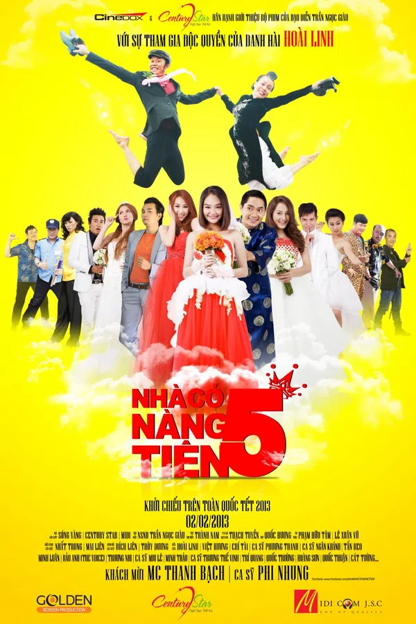 Xem Phim Nhà có 5 nàng tiên Vietsub HD Online