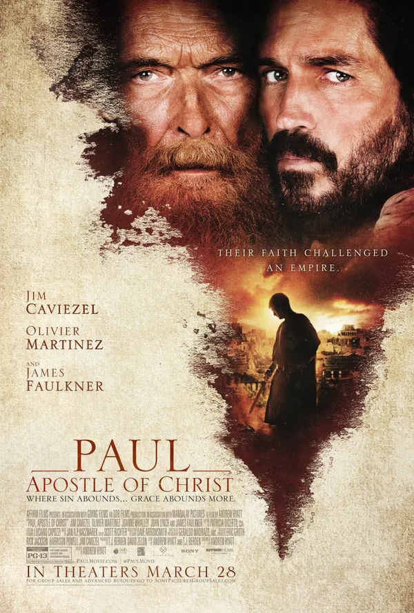 Poster phim Paul, sứ đồ của chúa Kito trên SubNhanh
