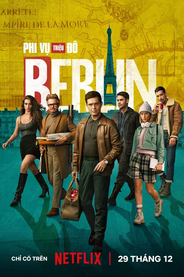 Poster phim Phi Vụ Triệu Đô: Berlin trên SubNhanh