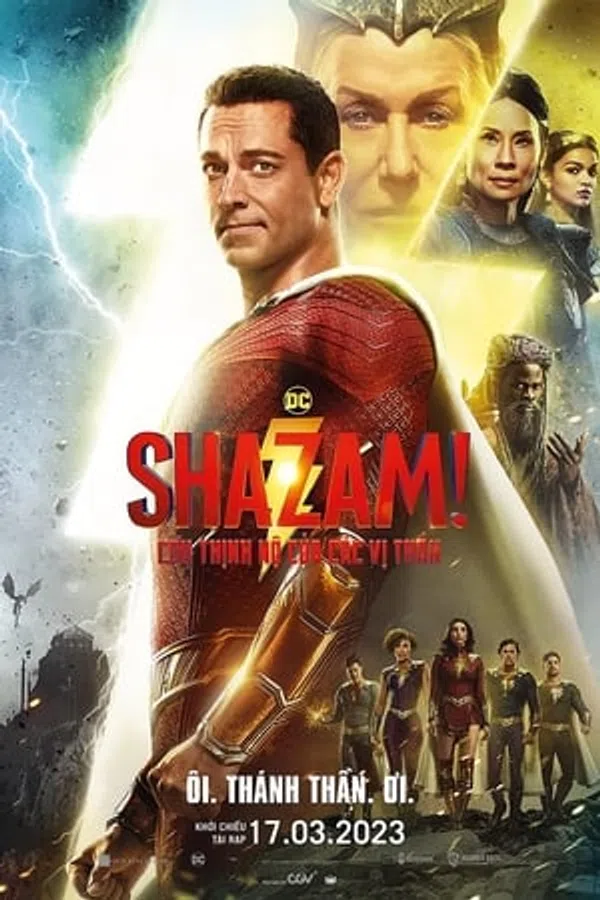 Xem Phim Shazam! Cơn Thịnh Nộ Của Các Vị Thần Vietsub HD Online