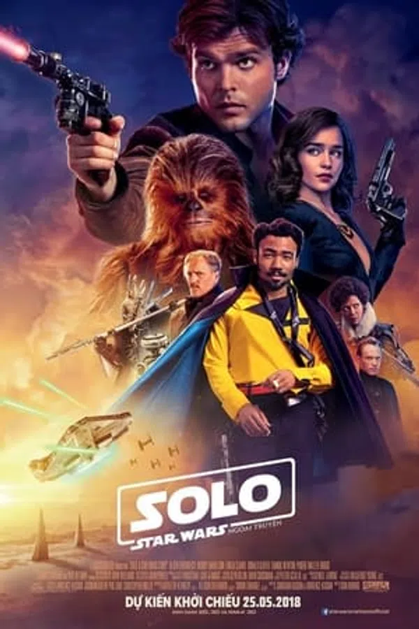 Poster phim Solo: Chiến Tranh Các Vì Sao Ngoại Truyện trên SubNhanh