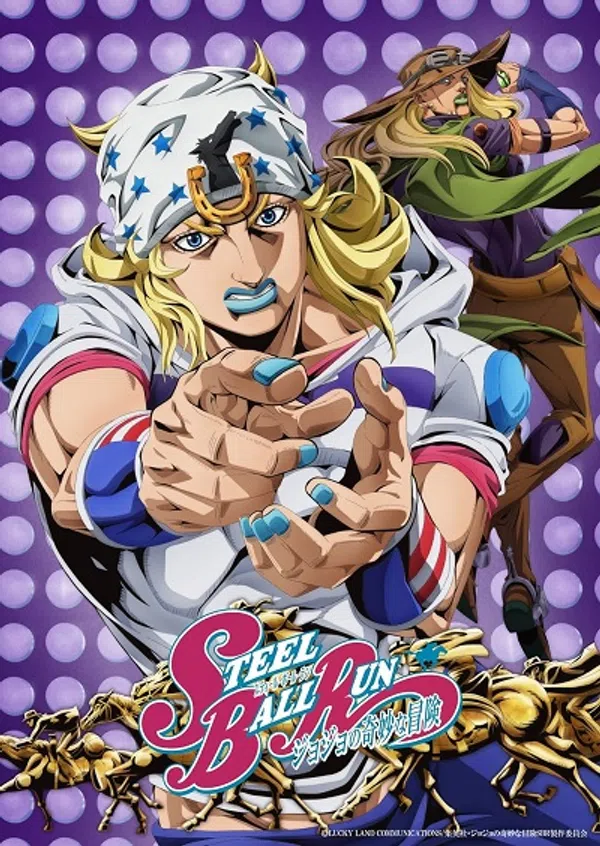 Poster phim STEEL BALL RUN: Cuộc phiêu lưu kì lạ của JoJo trên SubNhanh