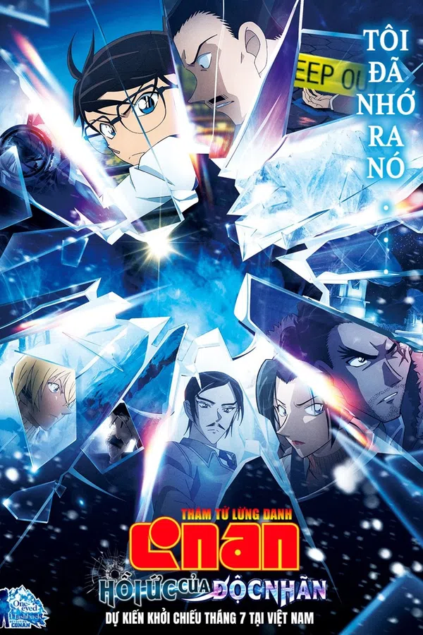 Poster phim Thám Tử Lừng Danh Conan 28: Dư Ảnh Của Độc Nhãn trên SubNhanh