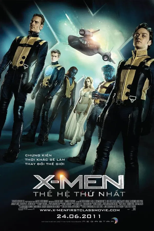 Xem Phim X-Men 5: Thế Hệ Thứ Nhất Vietsub HD Online